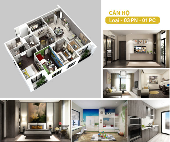 Căn hộ 3 Phòng Ngủ đẹp rộng mới Duplex ở Sunshine City Ciputra Hà Nội cho  thuê giá rẻ